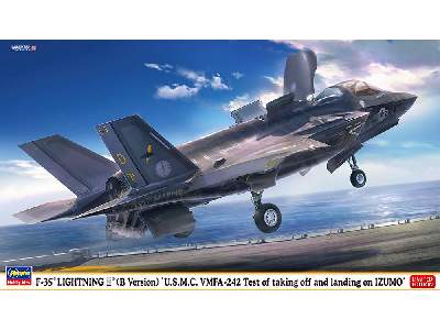 F-35 Lightning Ii (B Version) 'u.S.M.C. Vmfa-242 Test Of Taking Off And Landing On Izumo' - zdjęcie 1