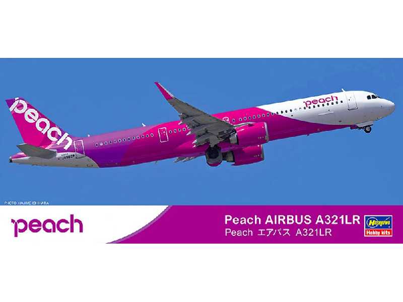 Peach Airbus A321lr - zdjęcie 1