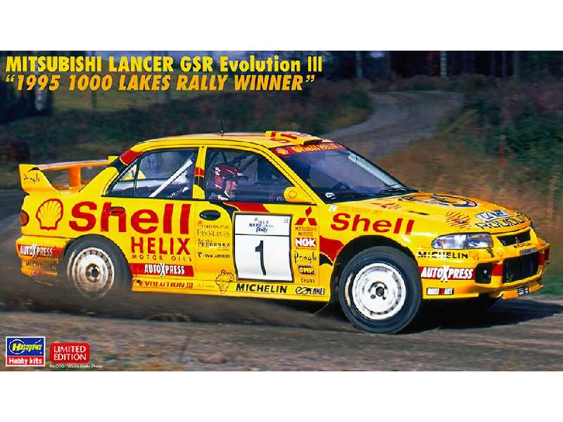 Mitsubishi Lancer Gsr Evolution Iii 1995 1000 Lakes Rally Winner - zdjęcie 1 Mitsubishi Lancer Gsr Evolution Iii 1995 1000 Lakes Rally Winner - zdjęcie 1