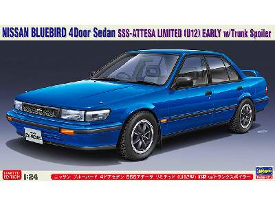 Nissan Bluebird 4door Sedan Sss-attesa Limited (U12) Early W/Trunk Spoiler - zdjęcie 1