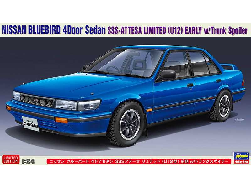 Nissan Bluebird 4door Sedan Sss-attesa Limited (U12) Early W/Trunk Spoiler - zdjęcie 1 Nissan Bluebird 4door Sedan Sss-attesa Limited (U12) Early W/Trunk Spoiler - zdjęcie 1