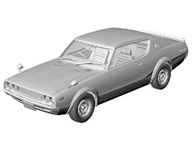 21149 Nissan Skyline 2000gt-r (Kpgc1100) (1973) - zdjęcie 4