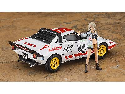 52328 Wild Egg Girls Lancia Stratos Lucy Mcdonnell W/Figure - zdjęcie 3