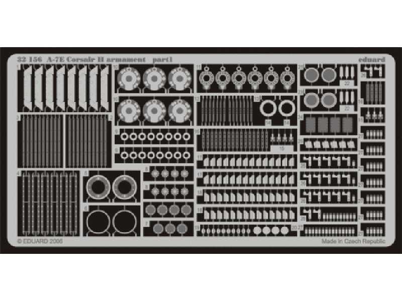 A-7D/ E armament 1/32 - Trumpeter - blaszki - zdjęcie 1 A-7D/ E armament 1/32 - Trumpeter - blaszki - zdjęcie 1
