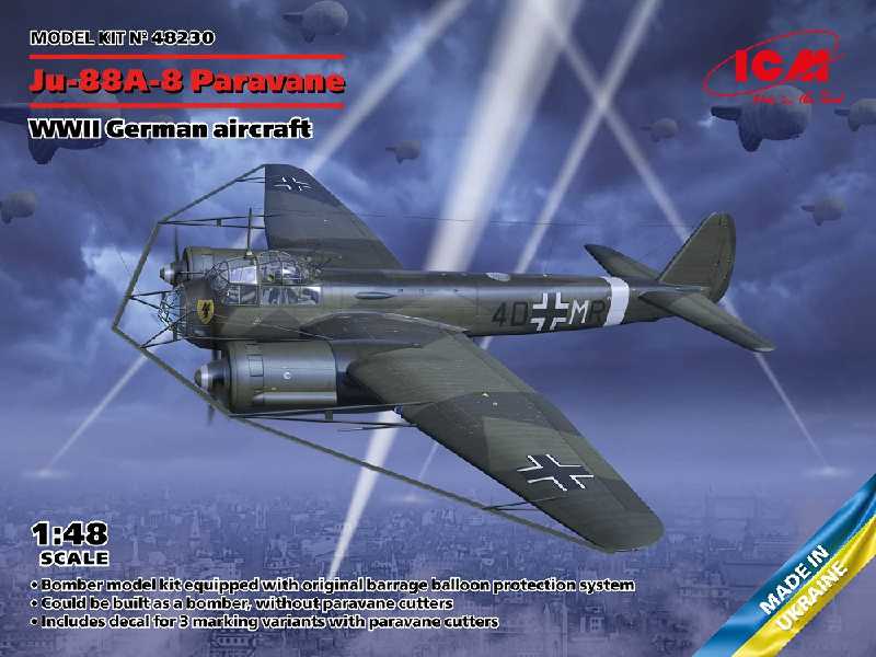 Ju-88a-8 Paravane - zdjęcie 1 Ju-88a-8 Paravane - zdjęcie 1