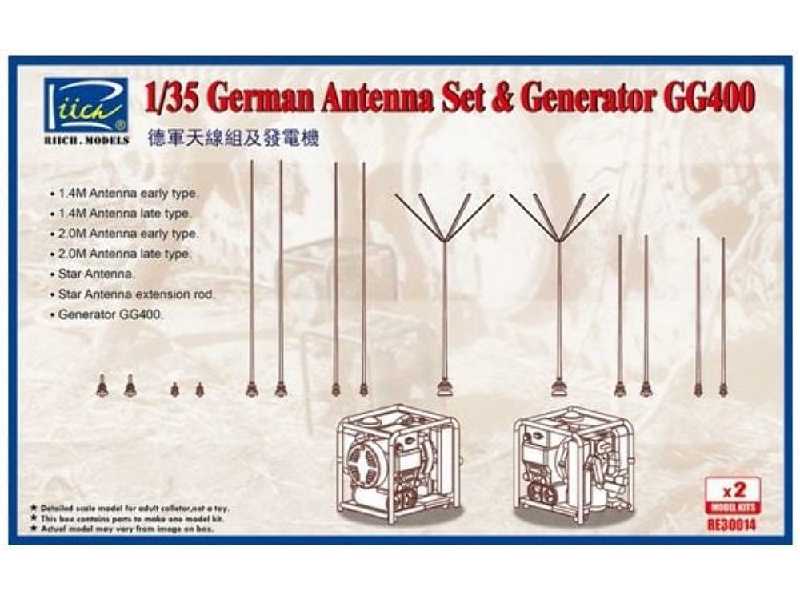 German Antenna Set & Gg400 Generator - zdjęcie 1 German Antenna Set & Gg400 Generator - zdjęcie 1