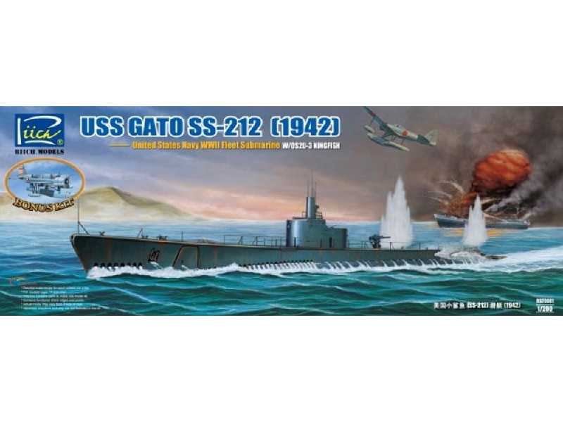 Uss Gato Ss-212 Submarine 1942 - zdjęcie 1
