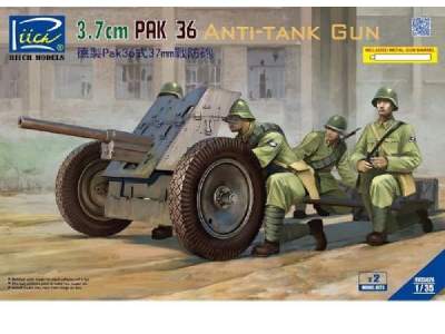3,7 Cm Pak 36 Anti-tank Gun - zdjęcie 1
