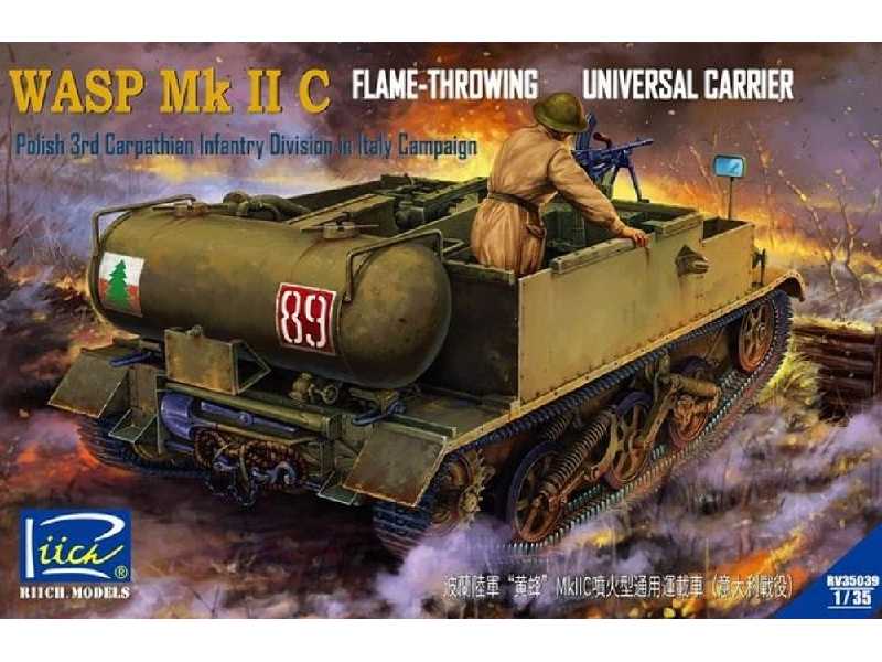 Polish Army Wasp Mk.Iic Flame Throwing Universal Carrier - zdjęcie 1 Polish Army Wasp Mk.Iic Flame Throwing Universal Carrier - zdjęcie 1