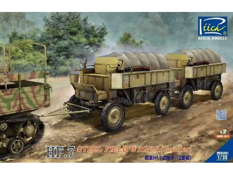Hf.7 Steel Field Wagon (Trailer) - zdjęcie 1 Hf.7 Steel Field Wagon (Trailer) - zdjęcie 1