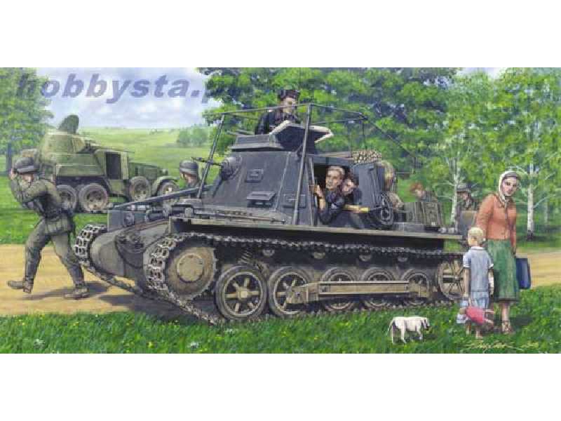 Sd.Kfz. 265 kleine Panzerbefehlswagen I - TRZY W JEDNYM! - zdjęcie 1 Sd.Kfz. 265 kleine Panzerbefehlswagen I - TRZY W JEDNYM! - zdjęcie 1