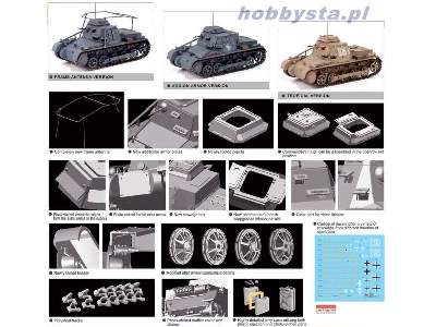 Sd.Kfz. 265 kleine Panzerbefehlswagen I - TRZY W JEDNYM! - zdjęcie 2