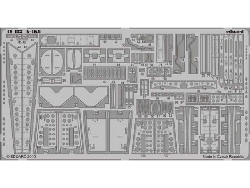 A-4KU S. A. 1/48 - Hasegawa - blaszki - zdjęcie 1 A-4KU S. A. 1/48 - Hasegawa - blaszki - zdjęcie 1