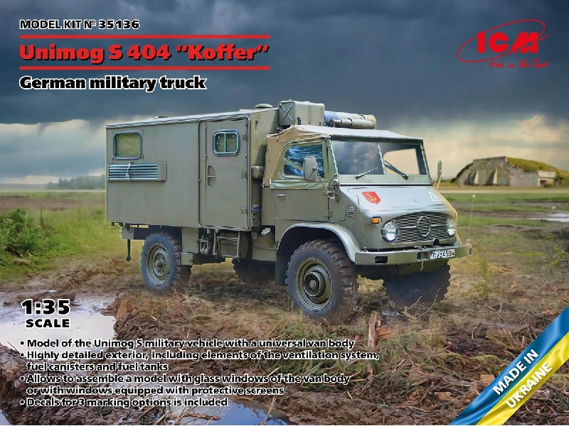 Unimog 404 S "koffer" - zdjęcie 1 Unimog 404 S "koffer" - zdjęcie 1