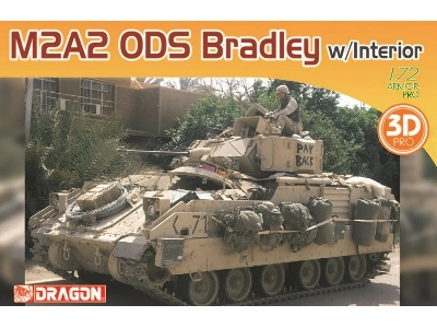 M2A2 ODS Bradley z wnętrzem - zdjęcie 1