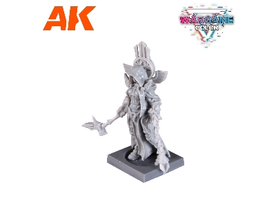 Ak 11770 Basilean Abbess - Wargame Starter Set - 14 Colors & 1 Figure - zdjęcie 7