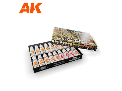 Ak 11773 Signature Set - Rafa "archiduque" - Sudan Campaign 1881-1899 - 28mm Wargame Paint Set - zdjęcie 2