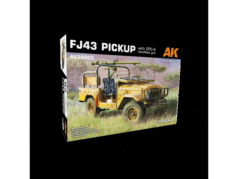 Fj43 Pickup With Spg-9 Recoilless Gun - zdjęcie 1 Fj43 Pickup With Spg-9 Recoilless Gun - zdjęcie 1