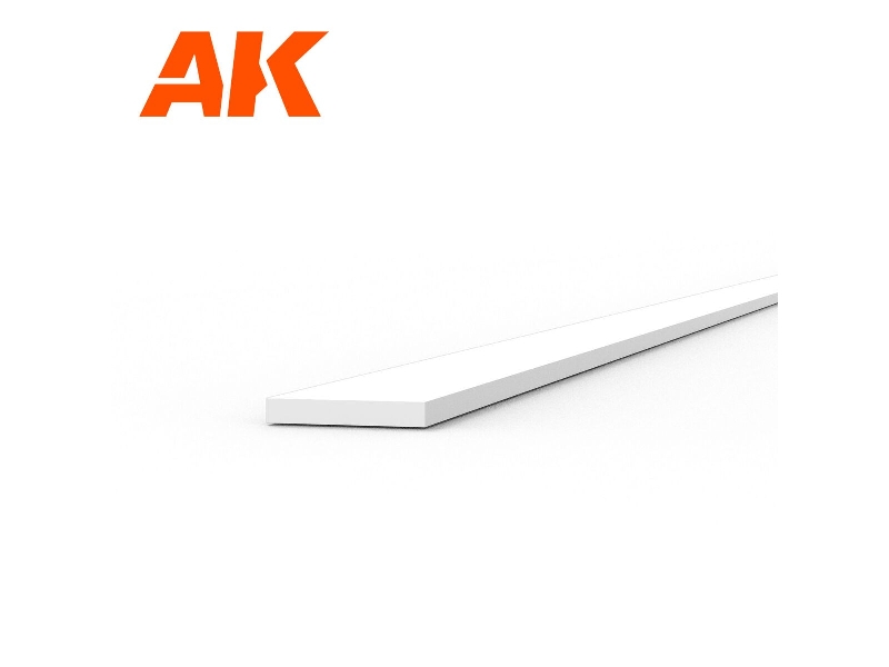 Strips 0.30 X 2.00 X 350mm - Styrene Strip - (1 Units) - zdjęcie 1 Strips 0.30 X 2.00 X 350mm - Styrene Strip - (1 Units) - zdjęcie 1