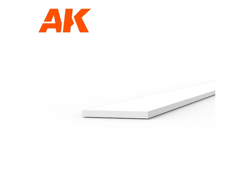 Strips 0.30 X 3.00 X 350mm - Styrene Strip - (1 Units) - zdjęcie 1 Strips 0.30 X 3.00 X 350mm - Styrene Strip - (1 Units) - zdjęcie 1