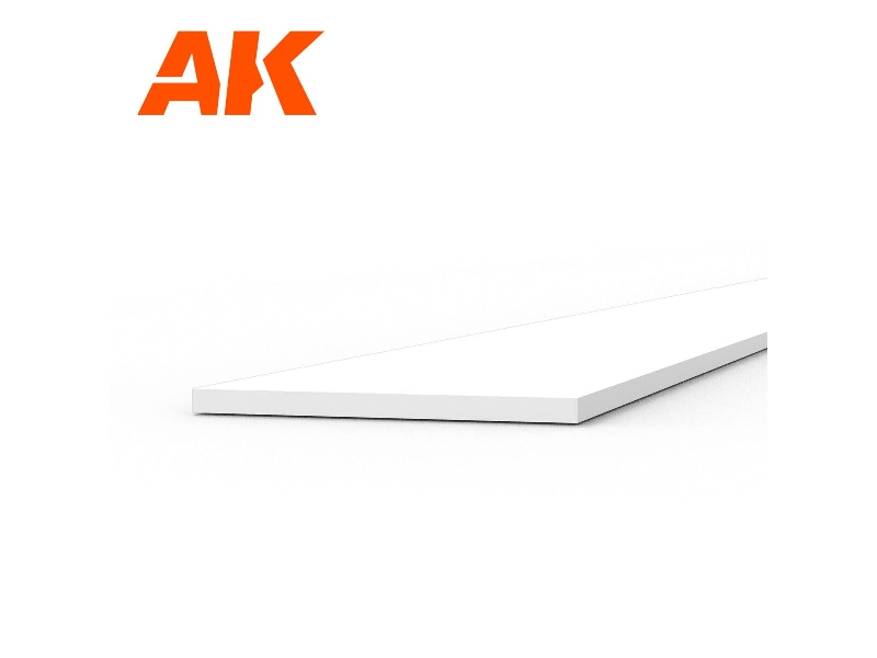 Strips 0.30 X 5.00 X 350mm - Styrene Strip - (1 Units) - zdjęcie 1 Strips 0.30 X 5.00 X 350mm - Styrene Strip - (1 Units) - zdjęcie 1