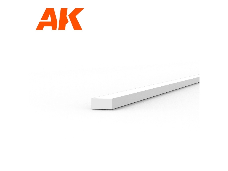 Strips 0.50 X 1.00 X 350mm - Styrene Strip - (1 Units) - zdjęcie 1 Strips 0.50 X 1.00 X 350mm - Styrene Strip - (1 Units) - zdjęcie 1