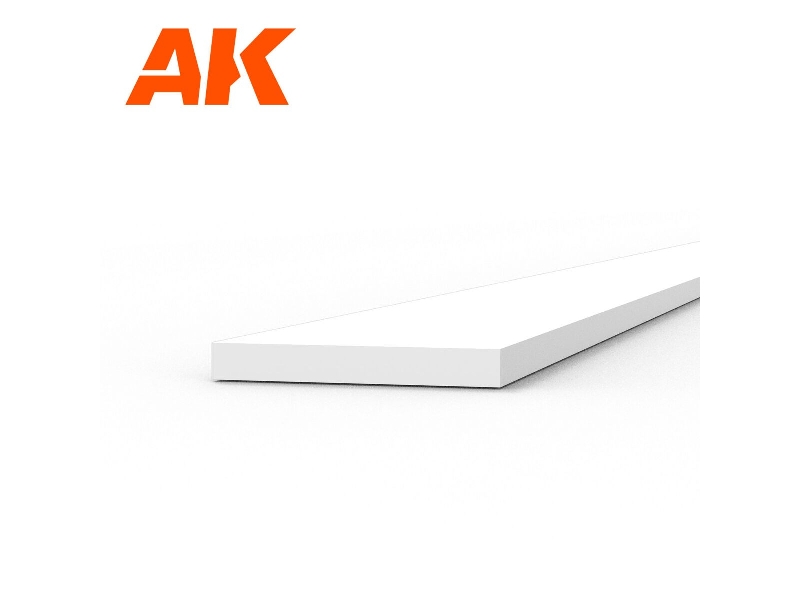 Strips 0.50 X 4.00 X 350mm - Styrene Strip - (1 Units) - zdjęcie 1 Strips 0.50 X 4.00 X 350mm - Styrene Strip - (1 Units) - zdjęcie 1