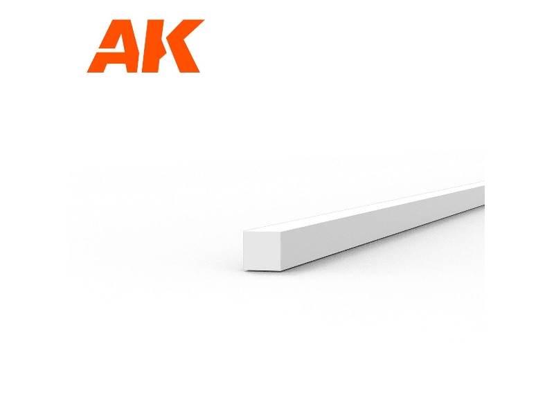 Strips 0.75 X 0.75 X 350mm - Styrene Styrene Strip - (1 Units) - zdjęcie 1 Strips 0.75 X 0.75 X 350mm - Styrene Styrene Strip - (1 Units) - zdjęcie 1