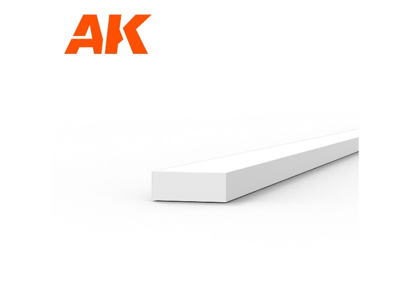 Strips 0.75 X 2.00 X 350mm - Styrene Styrene Strip - (1 Units) - zdjęcie 1 Strips 0.75 X 2.00 X 350mm - Styrene Styrene Strip - (1 Units) - zdjęcie 1