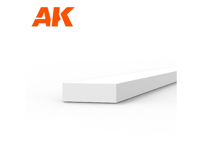 Strips 1.00 X 3.00 X 350mm - Styrene Strip - (1 Units) - zdjęcie 1 Strips 1.00 X 3.00 X 350mm - Styrene Strip - (1 Units) - zdjęcie 1
