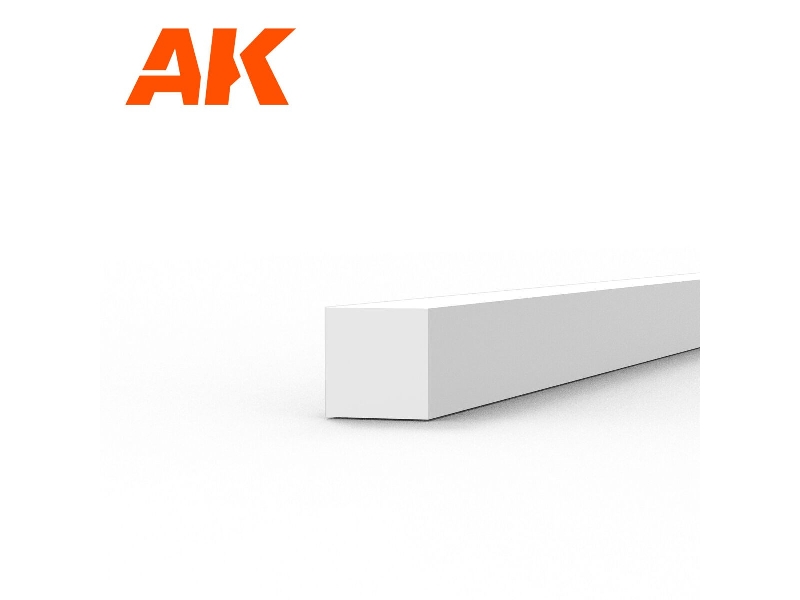 Strips 1.50 X 1.50 X 350mm - Styrene Strip - (1 Units) - zdjęcie 1 Strips 1.50 X 1.50 X 350mm - Styrene Strip - (1 Units) - zdjęcie 1