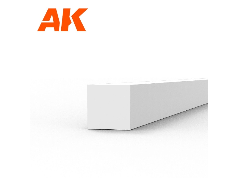 Strips 2.00 X 2.00 X 350mm - Styrene Strip - (1 Units) - zdjęcie 1 Strips 2.00 X 2.00 X 350mm - Styrene Strip - (1 Units) - zdjęcie 1