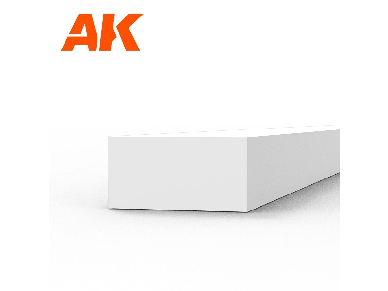 Strips 2.00 X 4.00 X 350mm - Styrene Strip - (1 Units) - zdjęcie 1 Strips 2.00 X 4.00 X 350mm - Styrene Strip - (1 Units) - zdjęcie 1