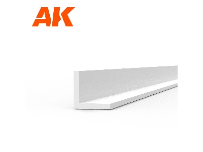 Angle 2.0 X 2.0 X 350mm - Styrene Angle - (1 Units) - zdjęcie 1