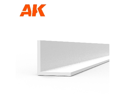 Angle 3.0 X 3.0 X 350mm - Styrene Angle - (1 Units) - zdjęcie 1