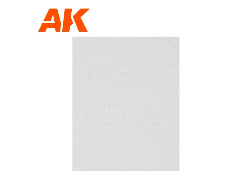 Water Sheet Transparent Fine Water 245 X 195mm / 9.64 X 7.68 " - Textured Acrylic Sheet - 1 Unit - zdjęcie 1