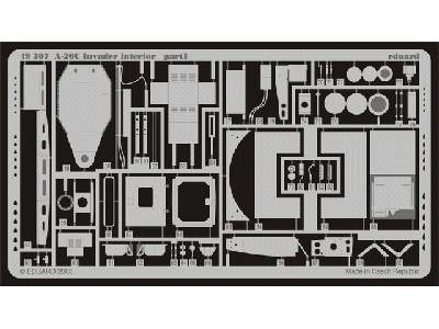  A-26C interior 1/48 - Monogram - blaszki - zdjęcie 4