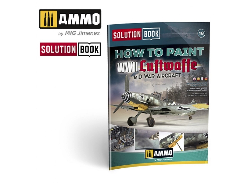 How To Paint Wwii Luftwaffe Mid War Aircraft Solution Book - zdjęcie 1 How To Paint Wwii Luftwaffe Mid War Aircraft Solution Book - zdjęcie 1