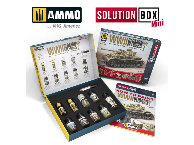 Solution Box Mini -wwii German D.A.K. Vehicles - zdjęcie 1 Solution Box Mini -wwii German D.A.K. Vehicles - zdjęcie 1