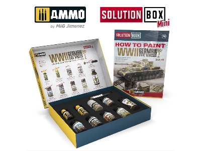 Solution Box Mini -wwii German D.A.K. Vehicles - zdjęcie 2