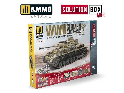 Solution Box Mini -wwii German D.A.K. Vehicles - zdjęcie 3