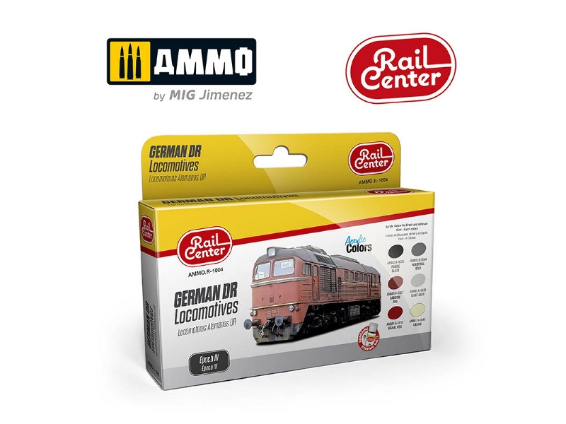 Ammo Rail Center - German Dr Locomotives Epoch Iv - zdjęcie 1 Ammo Rail Center - German Dr Locomotives Epoch Iv - zdjęcie 1