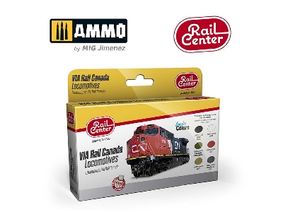Ammo Rail Center - Via Rail Canada Locomotives - zdjęcie 1