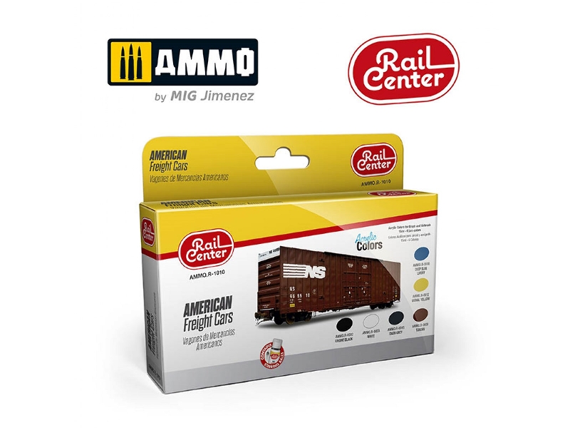 Ammo Rail Center - American Freight Cars - zdjęcie 1 Ammo Rail Center - American Freight Cars - zdjęcie 1