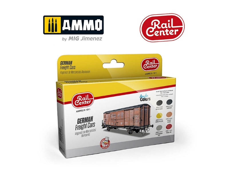 Ammo Rail Center - German Freight Cars - zdjęcie 1