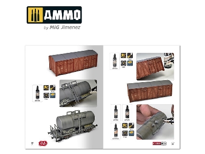 Ammo Rail Center Solution Box 01 - German Trains. All Weathering Products - zdjęcie 5