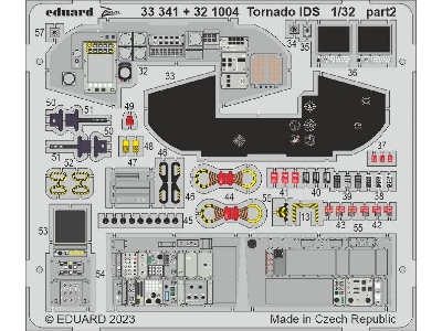 Tornado IDS interior 1/32 - ITALERI - zdjęcie 2