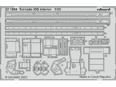 Tornado IDS interior 1/32 - ITALERI - zdjęcie 3