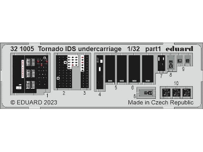 Tornado IDS undercarriage 1/32 - ITALERI - zdjęcie 1
