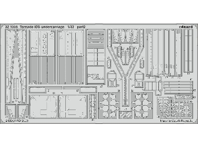 Tornado IDS undercarriage 1/32 - ITALERI - zdjęcie 2